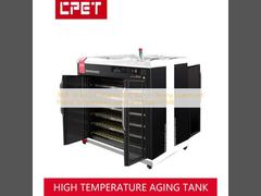 Hệ thống kiểm tra Burn-In BMS với 36 trạm Burn-In, điện áp 380V, kiểm soát nhiệt độ chính xác và độ ồn <70dB