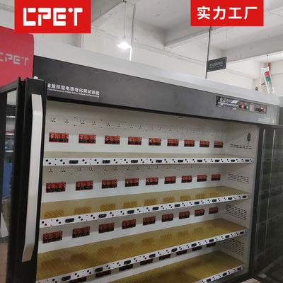 Máy kiểm tra lão hóa pin sạc dự phòng với 192 kênh tải, theo dõi nhiệt độ và ổ cắm đa năng để kiểm tra burn-in pin sạc di động